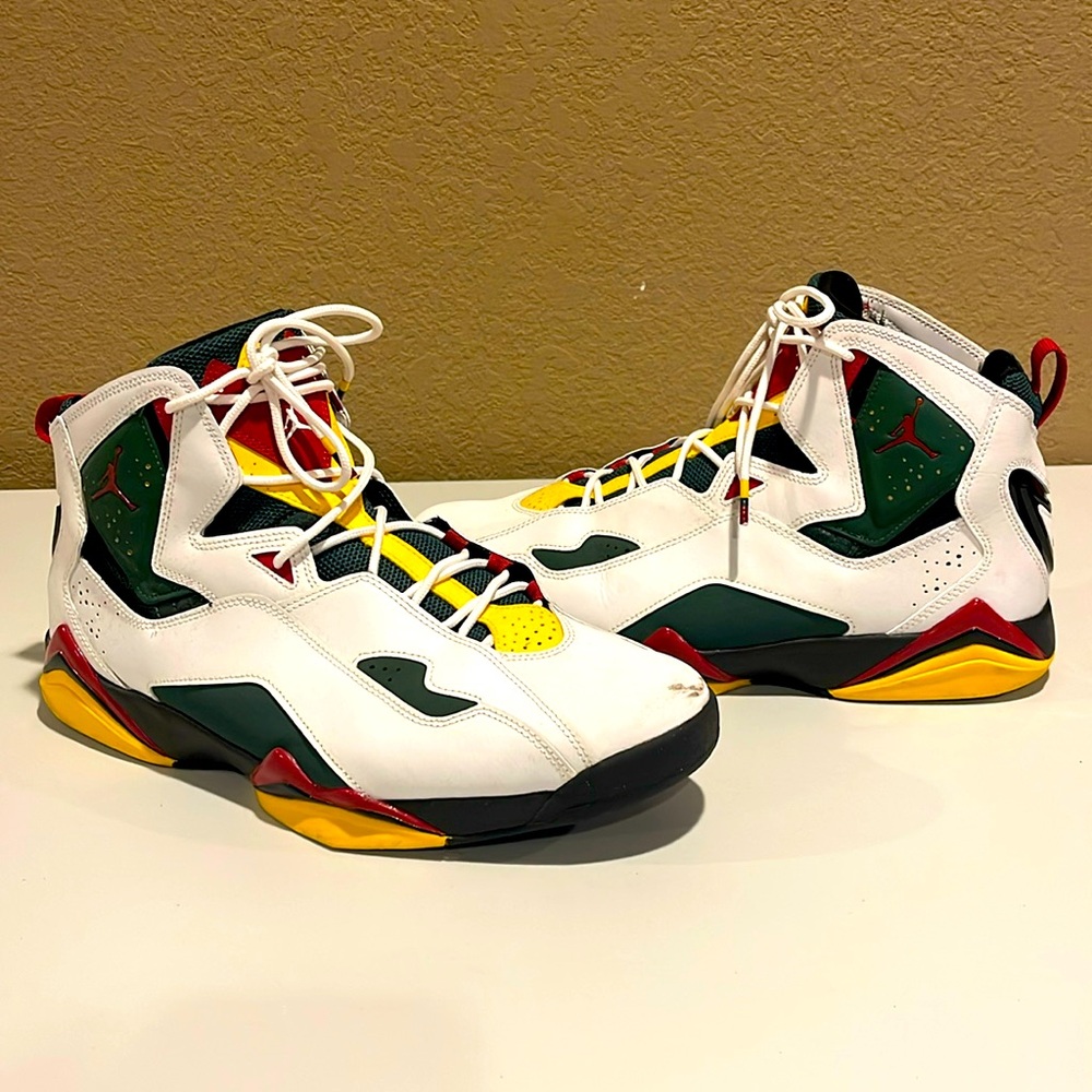 Jordan True Flight White Green Yellow Red (Men’s)